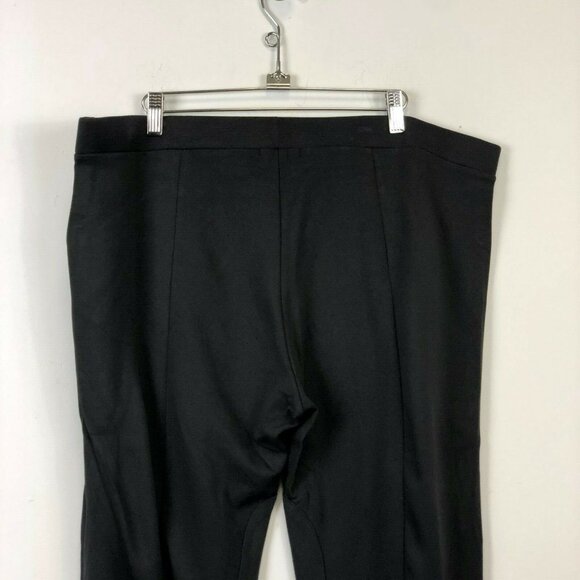 NWT Gap Womens Flint Grey Elastic Waist Pull On Zipper Pocket Pants Size XXL - Picture 5 of 6